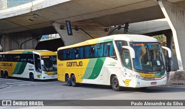 Empresa Gontijo de Transportes 16070 na cidade de Belo Horizonte, Minas Gerais, Brasil, por Paulo Alexandre da Silva. ID da foto: 10556943.