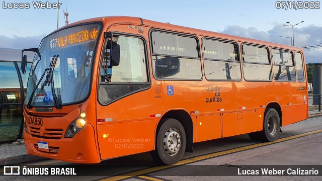 Cristo Rei > CCD Transporte Coletivo > SPE Via Mobilidade S/A DA850 na cidade de Curitiba, Paraná, Brasil, por Lucas Weber Calizario. Número da foto: #10555509.