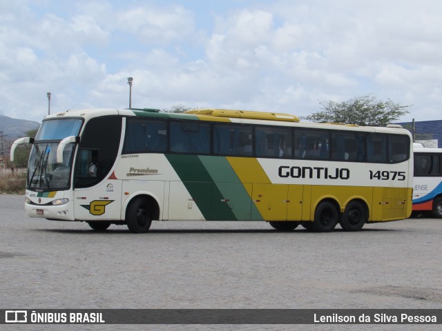 Empresa Gontijo de Transportes 14975 na cidade de Caruaru, Pernambuco, Brasil, por Lenilson da Silva Pessoa. Número da foto: #10555956.
