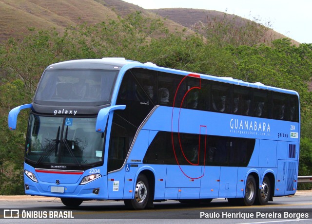 Expresso Guanabara 2204 na cidade de Barra do Piraí, Rio de Janeiro, Brasil, por Paulo Henrique Pereira Borges. Número da foto: #10555357.
