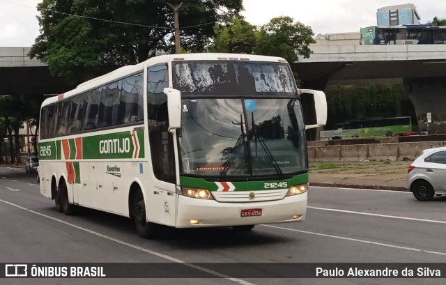 Empresa Gontijo de Transportes 21245 na cidade de Belo Horizonte, Minas Gerais, Brasil, por Paulo Alexandre da Silva. ID da foto: 10556965.