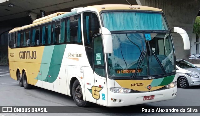 Empresa Gontijo de Transportes 14925 na cidade de Belo Horizonte, Minas Gerais, Brasil, por Paulo Alexandre da Silva. Número da foto: #10556953.
