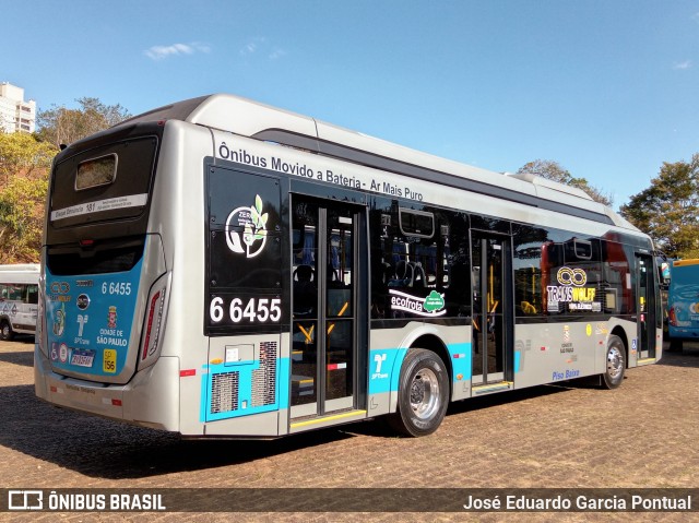 Transwolff Transportes e Turismo 6 6455 na cidade de Campinas, São Paulo, Brasil, por José Eduardo Garcia Pontual. Número da foto: #10555781.