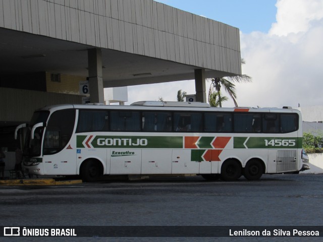 Empresa Gontijo de Transportes 14565 na cidade de Caruaru, Pernambuco, Brasil, por Lenilson da Silva Pessoa. ID da foto: 10556026.