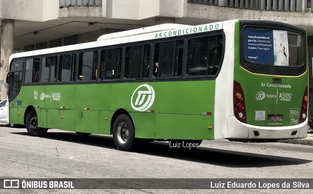 Tijuquinha - Auto Viação Tijuca A50082 na cidade de Rio de Janeiro, Rio de Janeiro, Brasil, por Luiz Eduardo Lopes da Silva. Número da foto: #10555383.