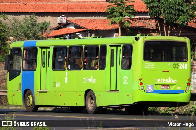 EMTRACOL - Empresa de Transportes Coletivos 03248 na cidade de Teresina, Piauí, Brasil, por Victor Hugo. Número da foto: #10621576.