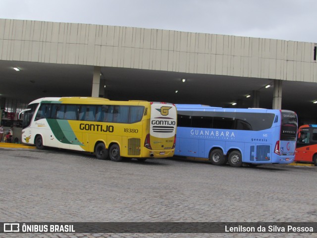 Empresa Gontijo de Transportes 18380 na cidade de Caruaru, Pernambuco, Brasil, por Lenilson da Silva Pessoa. ID da foto: 10619609.