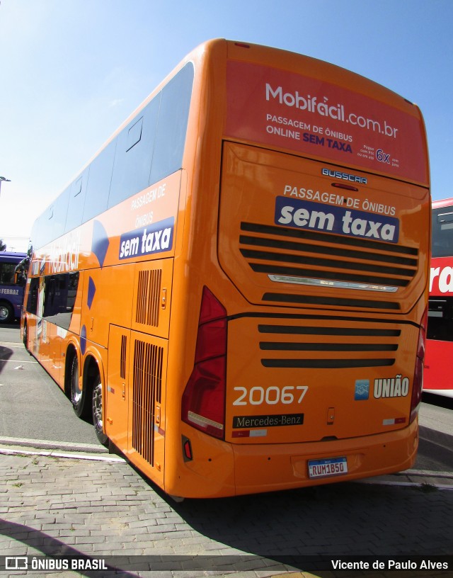 Expresso União 20067 na cidade de Barueri, São Paulo, Brasil, por Vicente de Paulo Alves. Número da foto: #10618789.
