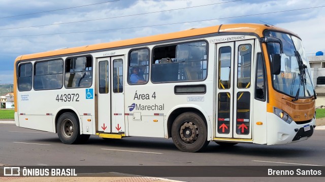 Auto Viação Marechal Brasília 443972 na cidade de Samambaia, Distrito Federal, Brasil, por Brenno Santos. Número da foto: #10619560.