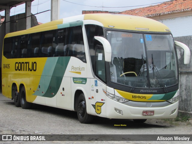 Empresa Gontijo de Transportes 18405 na cidade de Fortaleza, Ceará, Brasil, por Alisson Wesley. ID da foto: 10621348.