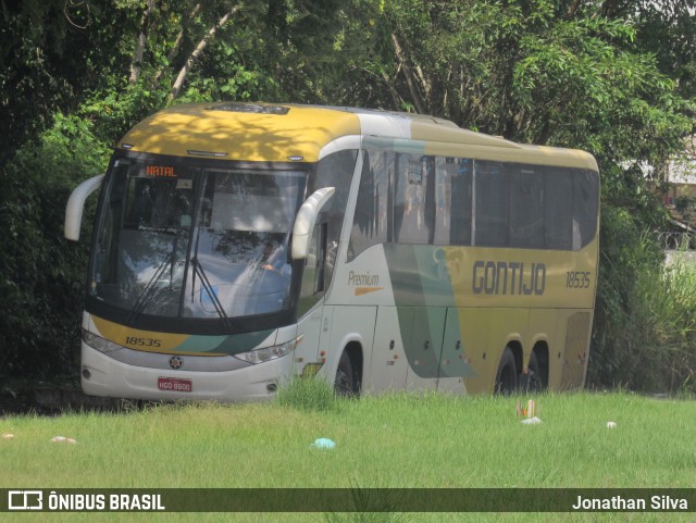 Empresa Gontijo de Transportes 18535 na cidade de Recife, Pernambuco, Brasil, por Jonathan Silva. Número da foto: #10619351.