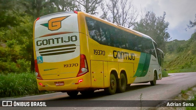 Empresa Gontijo de Transportes 19370 na cidade de São Domingos do Prata, Minas Gerais, Brasil, por Adrian Sena. Número da foto: #10619571.