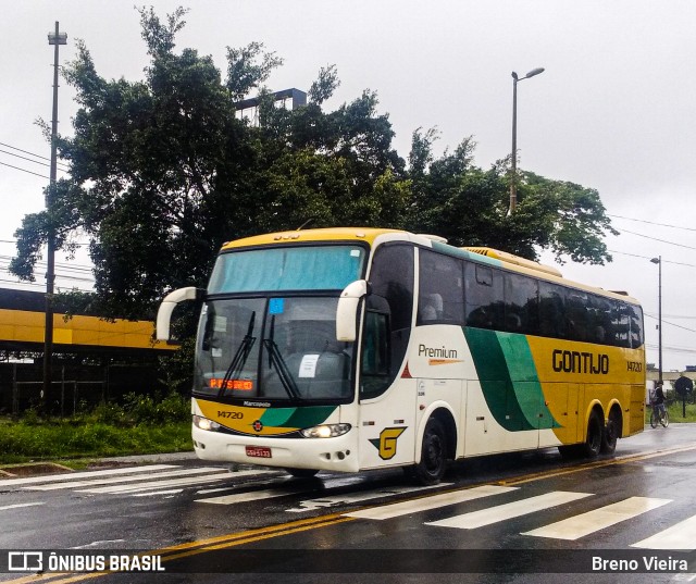 Empresa Gontijo de Transportes 14720 na cidade de Campos dos Goytacazes, Rio de Janeiro, Brasil, por Breno Vieira. ID da foto: 10618887.