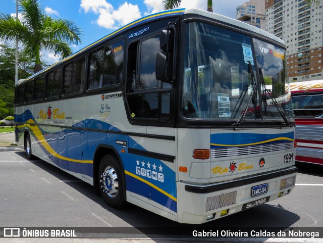 Vip Bus Comércio de Ônibus 1991 na cidade de Barueri, São Paulo, Brasil, por Gabriel Oliveira Caldas da Nobrega. Número da foto: #10620667.