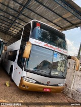 Halley Transportes e Turismo 3815 na cidade de Dois Córregos, São Paulo, Brasil, por Igor Alessi. Número da foto: #10619445.