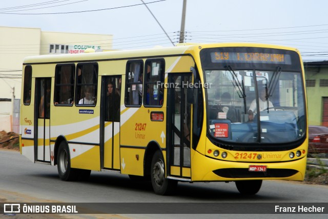 Unimar Transportes 21247 na cidade de Vila Velha, Espírito Santo, Brasil, por Franz Hecher. ID da foto: 10651498.