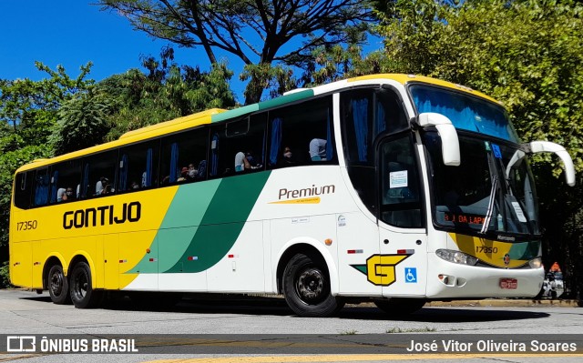 Empresa Gontijo de Transportes 17350 na cidade de São Paulo, São Paulo, Brasil, por José Vitor Oliveira Soares. ID da foto: 10650147.