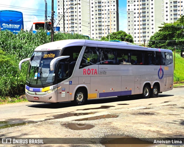 Rota Transportes Rodoviários 7655 na cidade de Salvador, Bahia, Brasil, por Aneivan Lima. ID da foto: 10650906.