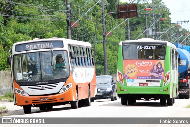 Transurb AE-63215 na cidade de Belém, Pará, Brasil, por Fabio Soares. Número da foto: #10651809.