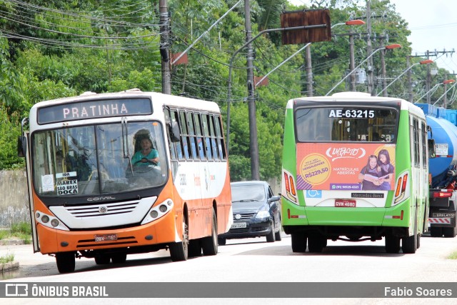 Transurb AE-63215 na cidade de Belém, Pará, Brasil, por Fabio Soares. ID da foto: 10651809.