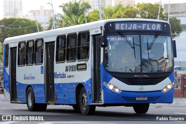 Autoviária Paraense AV-91806 na cidade de Belém, Pará, Brasil, por Fabio Soares. Número da foto: #10650407.