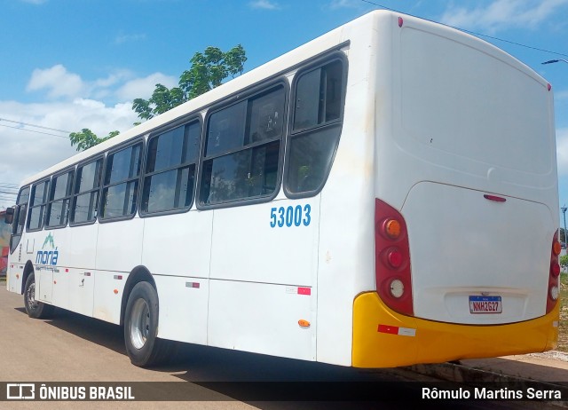 Moriá Transportes 53003 na cidade de Paço do Lumiar, Maranhão, Brasil, por Rômulo Martins Serra. ID da foto: 10653054.
