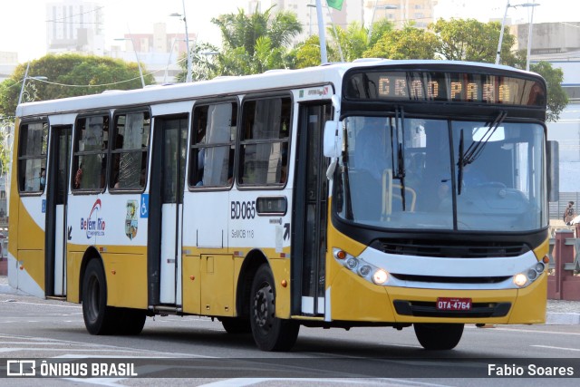 Belém Rio Transportes BD-065 na cidade de Belém, Pará, Brasil, por Fabio Soares. Número da foto: #10650634.