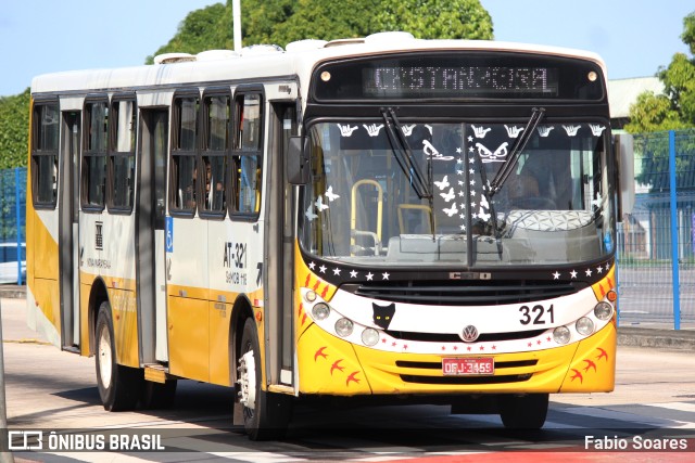 Empresa de Transportes Nova Marambaia AT-321 na cidade de Belém, Pará, Brasil, por Fabio Soares. Número da foto: #10652012.
