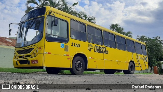 Pruden Express 1140 na cidade de Presidente Prudente, São Paulo, Brasil, por Rafael Rodenas. ID da foto: 10650440.