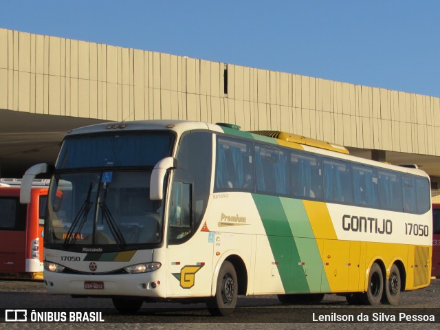 Empresa Gontijo de Transportes 17050 na cidade de Caruaru, Pernambuco, Brasil, por Lenilson da Silva Pessoa. ID da foto: 10651063.