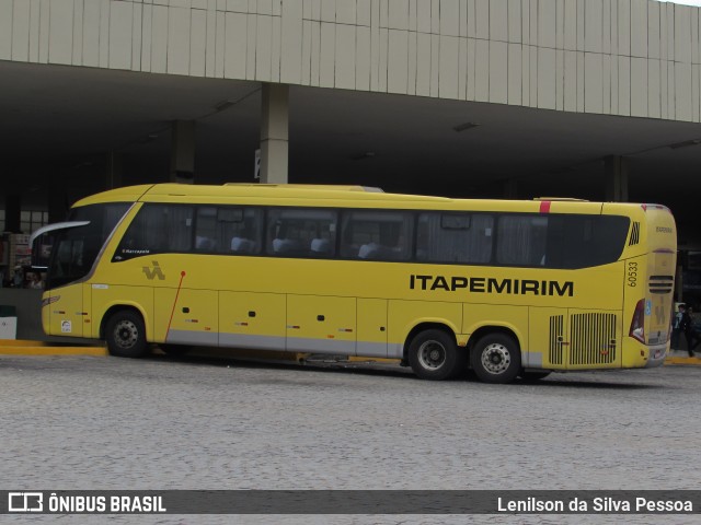 Viação Itapemirim 60533 na cidade de Caruaru, Pernambuco, Brasil, por Lenilson da Silva Pessoa. ID da foto: 10650988.