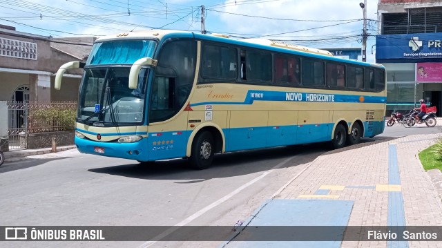 Viação Novo Horizonte 1019011 na cidade de Barra da Estiva, Bahia, Brasil, por Flávio  Santos. ID da foto: 10652435.