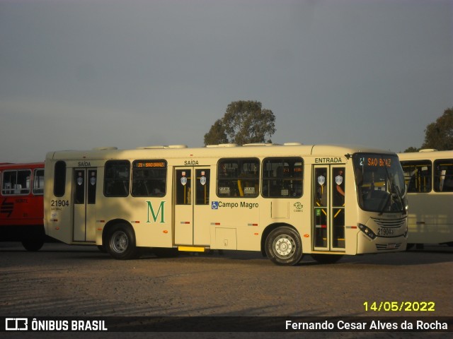 Auto Viação São Braz 21904 na cidade de Curitiba, Paraná, Brasil, por Fernando Cesar Alves da Rocha. Número da foto: #10651918.