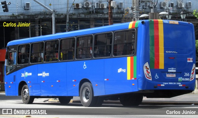 Transportadora Globo 266 na cidade de Recife, Pernambuco, Brasil, por Carlos Júnior. ID da foto: 10651346.