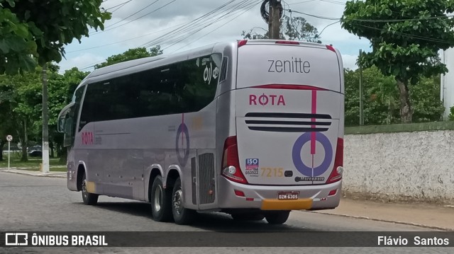 Rota Transportes Rodoviários 7215 na cidade de Cruz das Almas, Bahia, Brasil, por Flávio  Santos. Número da foto: #10651797.