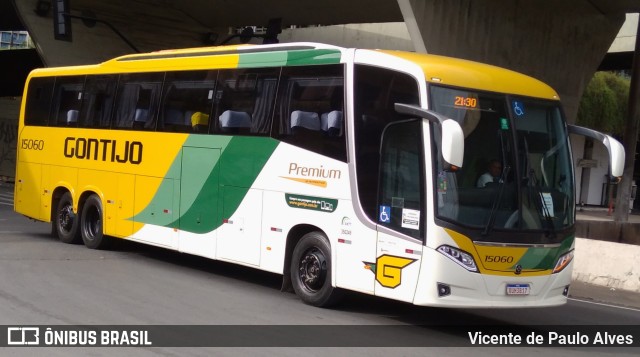 Empresa Gontijo de Transportes 15060 na cidade de Belo Horizonte, Minas Gerais, Brasil, por Vicente de Paulo Alves. ID da foto: 10650394.