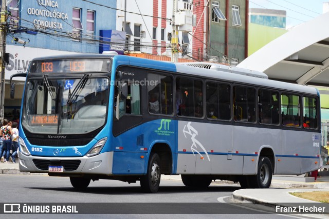 ATT - Atlântico Transportes e Turismo 8152 na cidade de Vitória da Conquista, Bahia, Brasil, por Franz Hecher. Número da foto: #10651666.