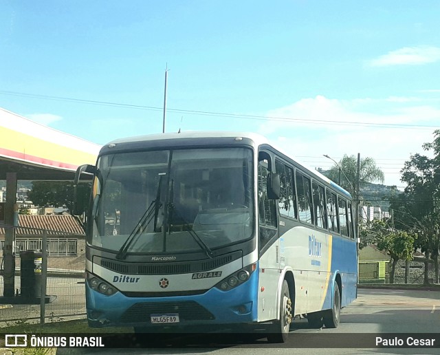 Diltur Transportes S/N na cidade de Itabira, Minas Gerais, Brasil, por Paulo Cesar. Número da foto: #10652894.