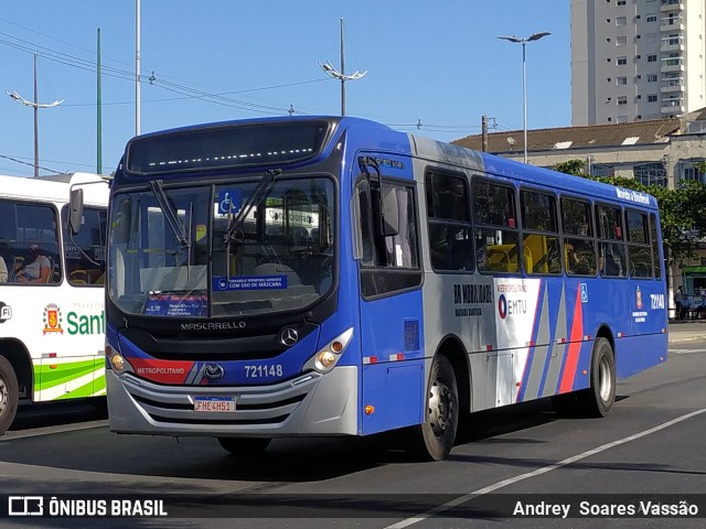 BR Mobilidade Baixada Santista 721148 na cidade de Santos, São Paulo, Brasil, por Andrey  Soares Vassão. Número da foto: #10653050.
