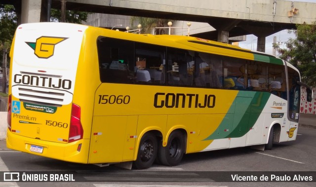 Empresa Gontijo de Transportes 15060 na cidade de Belo Horizonte, Minas Gerais, Brasil, por Vicente de Paulo Alves. ID da foto: 10650396.