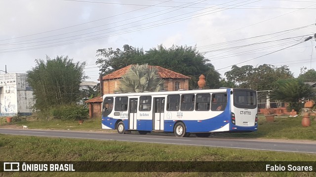 ViaBus Transportes CT-97703 na cidade de Benevides, Pará, Brasil, por Fabio Soares. ID da foto: 10652147.