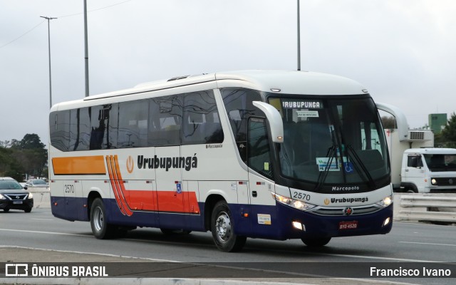 Auto Viação Urubupungá 2570 na cidade de São Paulo, São Paulo, Brasil, por Francisco Ivano. Número da foto: #10652669.