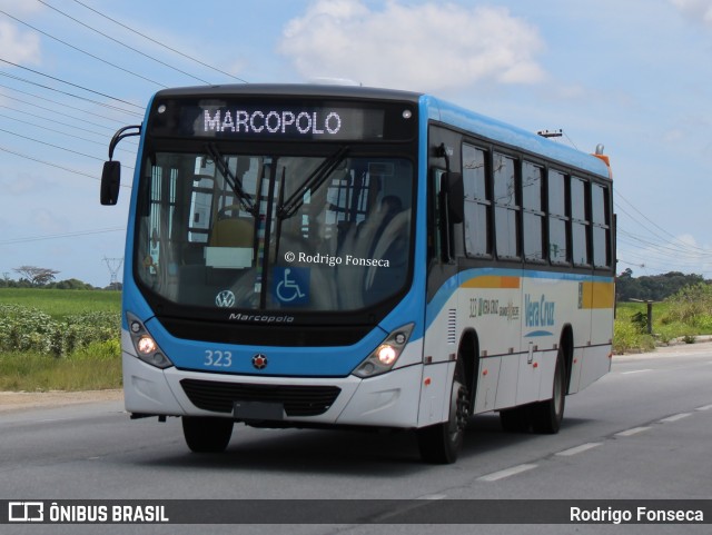 Expresso Vera Cruz 323 na cidade de Messias, Alagoas, Brasil, por Rodrigo Fonseca. Número da foto: #10651410.