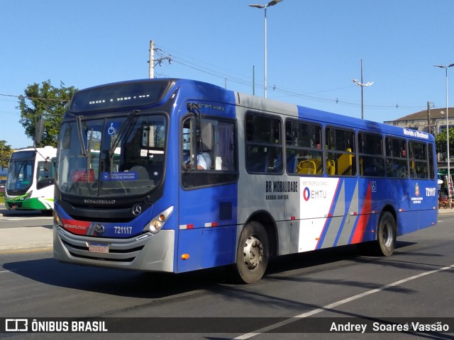 BR Mobilidade Baixada Santista 721117 na cidade de Santos, São Paulo, Brasil, por Andrey  Soares Vassão. Número da foto: #10653066.