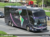 Nova América Turismo 2200 na cidade de Aparecida, São Paulo, Brasil, por Luiz Krolman. Número da foto: #10650900.