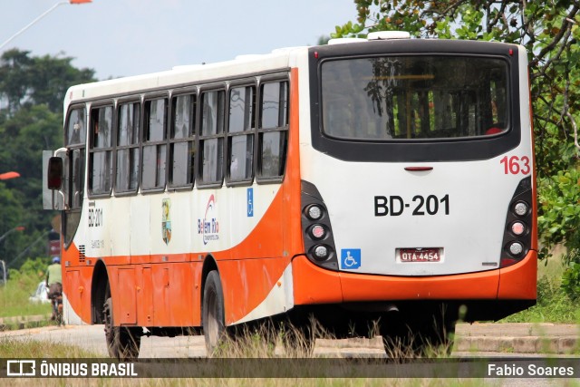 Belém Rio Transportes BD-201 na cidade de Belém, Pará, Brasil, por Fabio Soares. Número da foto: #10654901.