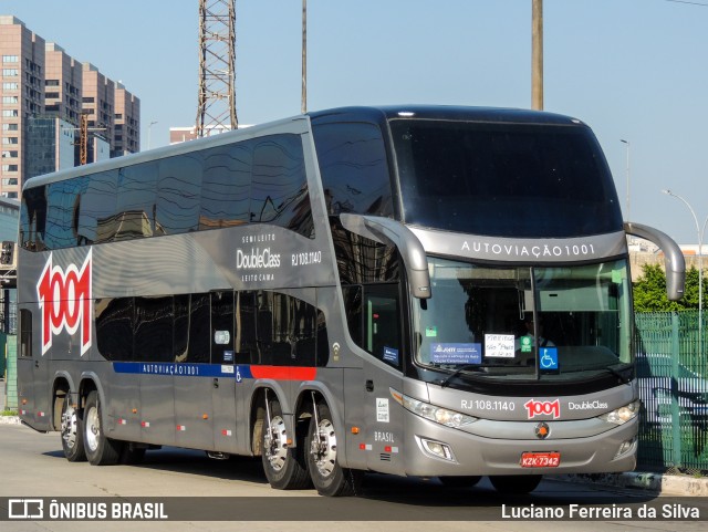 Auto Viação 1001 218304 na cidade de São Paulo, São Paulo, Brasil, por Luciano Ferreira da Silva. Número da foto: #10654812.