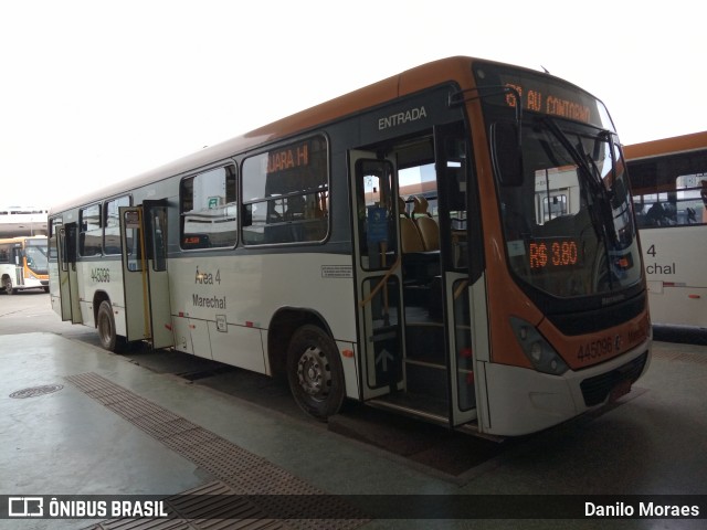 Auto Viação Marechal Brasília 445096 na cidade de Brasília, Distrito Federal, Brasil, por Danilo Moraes. ID da foto: 10653880.