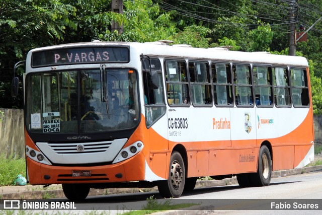Transcol CG-63803 na cidade de Belém, Pará, Brasil, por Fabio Soares. Número da foto: #10655095.