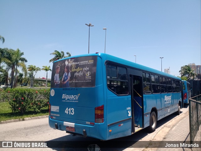 Biguaçu Transportes Coletivos Administração e Participação 413 na cidade de Florianópolis, Santa Catarina, Brasil, por Jonas Miranda. Número da foto: #10653361.